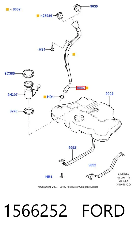  1566252 Ford