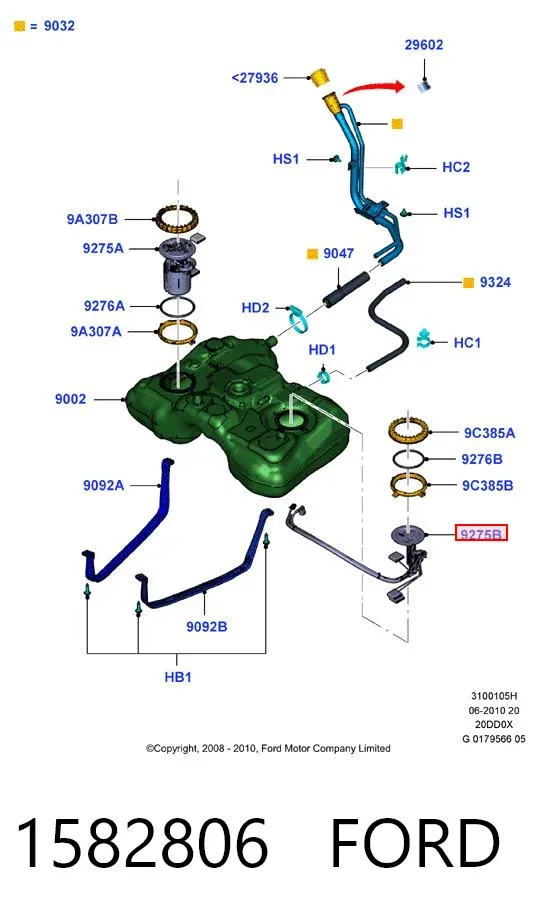  1582806 Ford