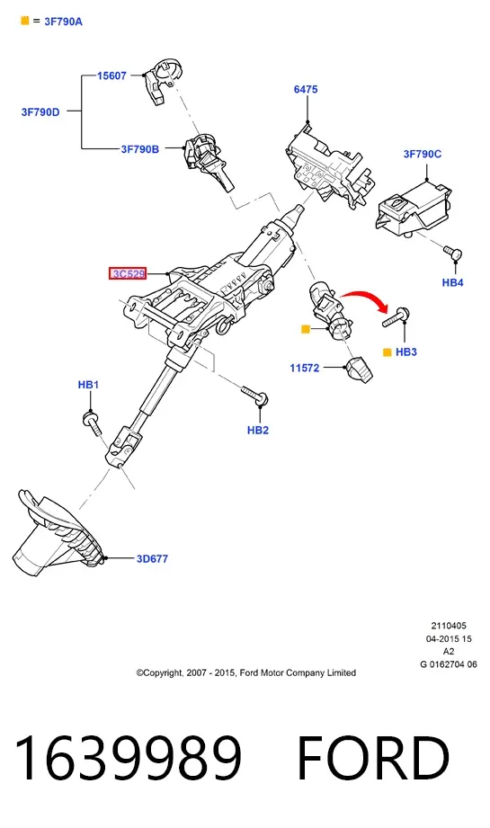 Рулевая колонка Ford Mondeo IV