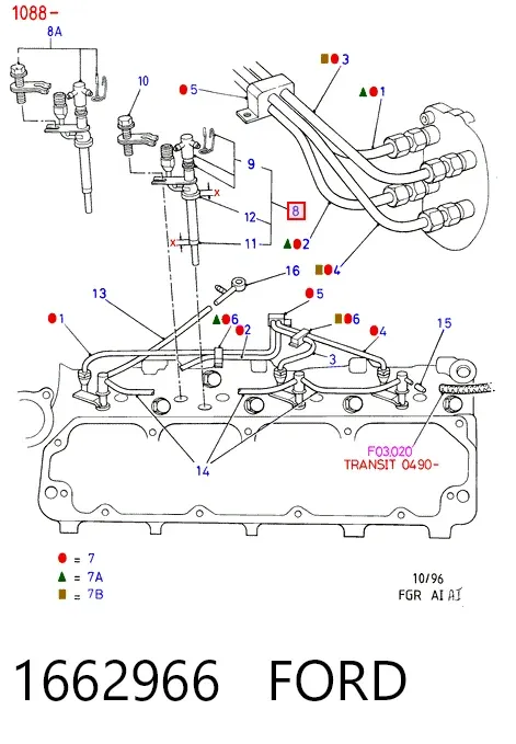 Топливные форсунки HMP894F9K546ACA Hmpx