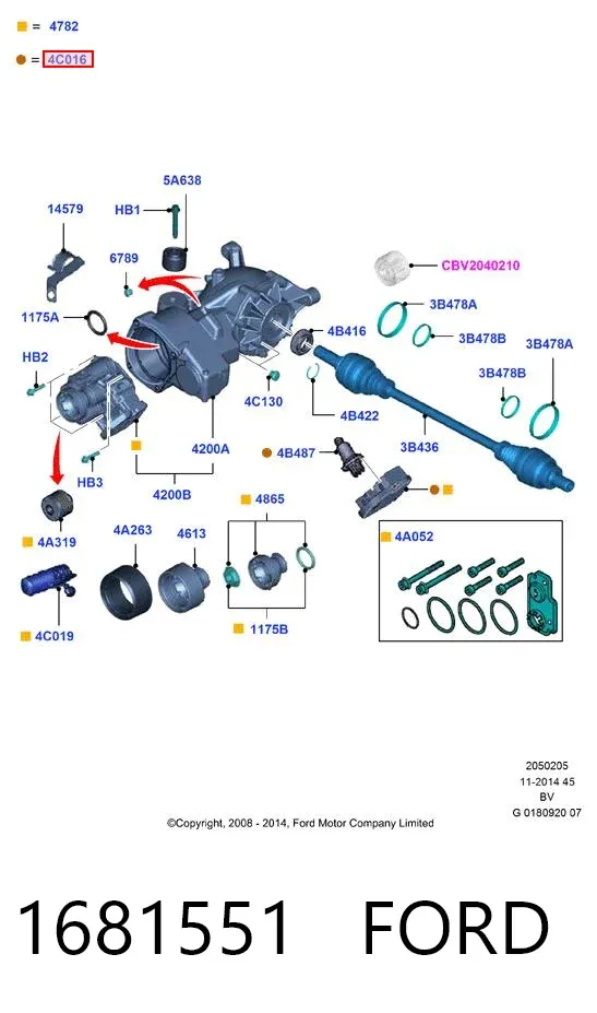  1681551 Ford