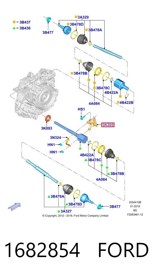  1682854 Ford