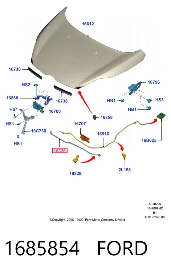  1685854 Ford