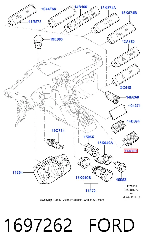 1697262 Ford