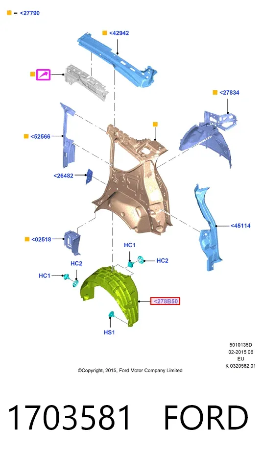  1703581 Ford