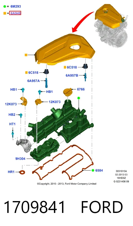  1709841 Ford
