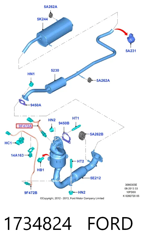  1734824 Ford