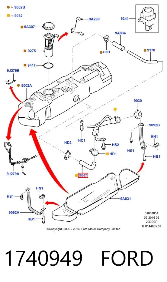  1740949 Ford