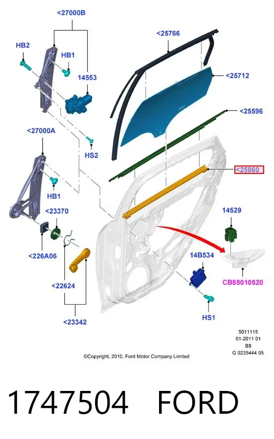  1747504 Ford