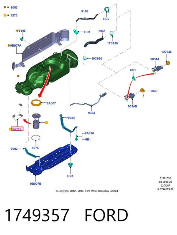  1749357 Ford