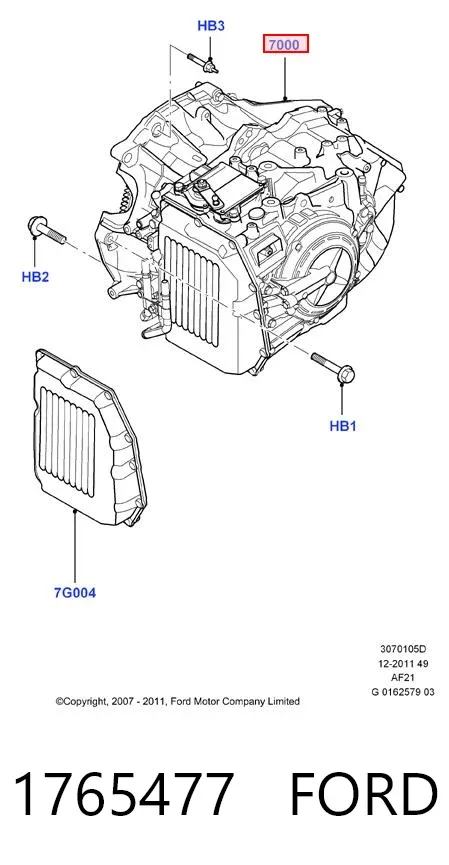 АКПП 1765477 Ford