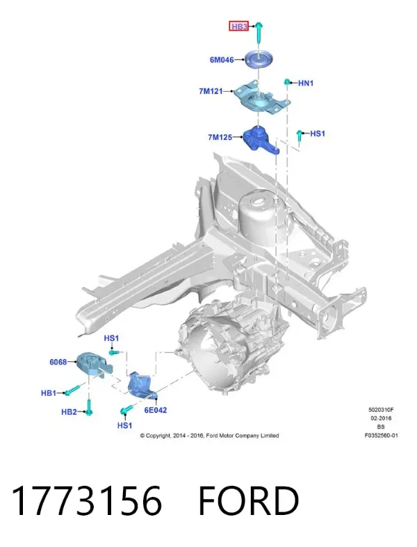  1773156 Ford