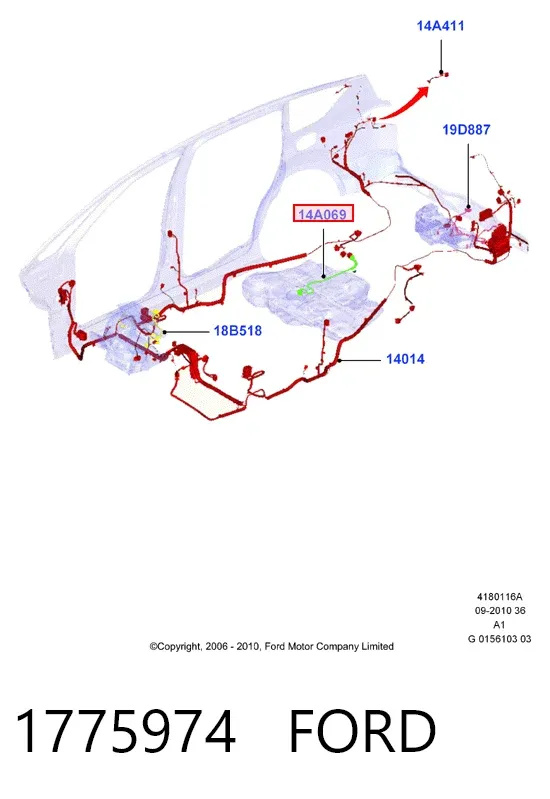 Бензонасос 1775974 Ford