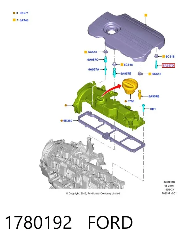  1780192 Ford