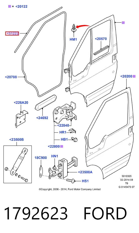  DC11V51401AA Ford