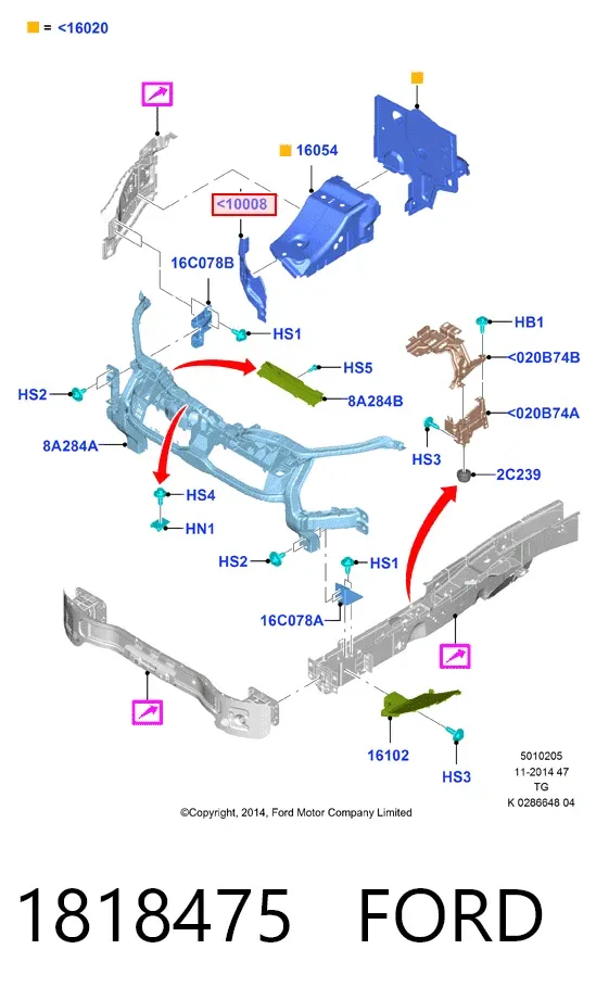  1818475 Ford