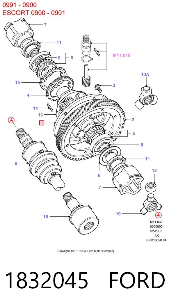  1832045 Ford