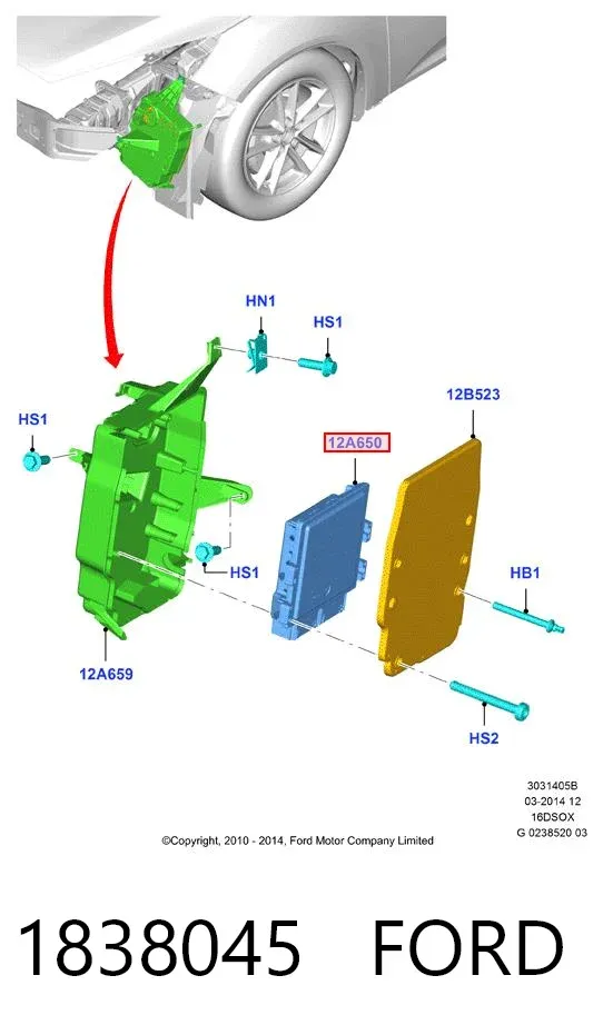 1838045 Ford