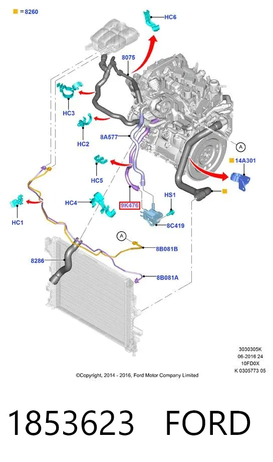  CM5G9V427GD Ford