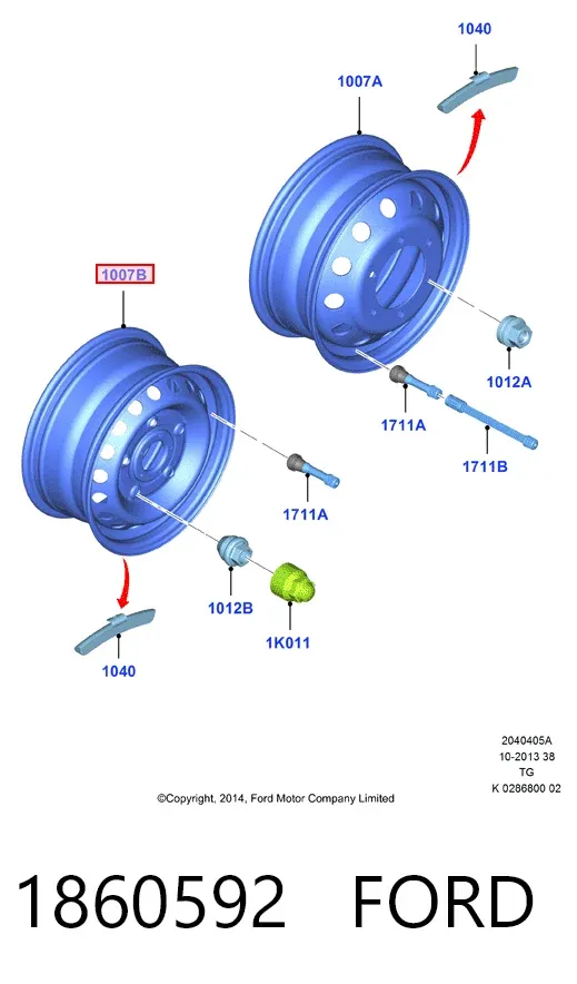  1860592 Ford