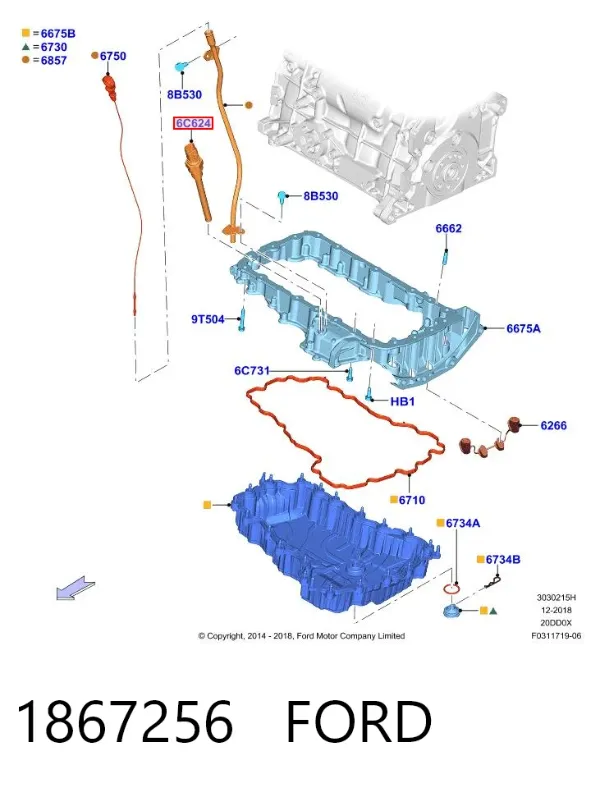  1867256 Ford