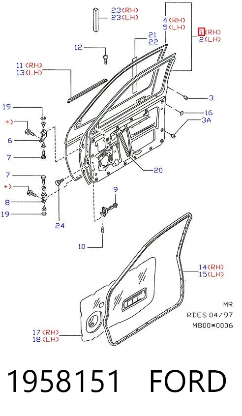  1958151 Ford