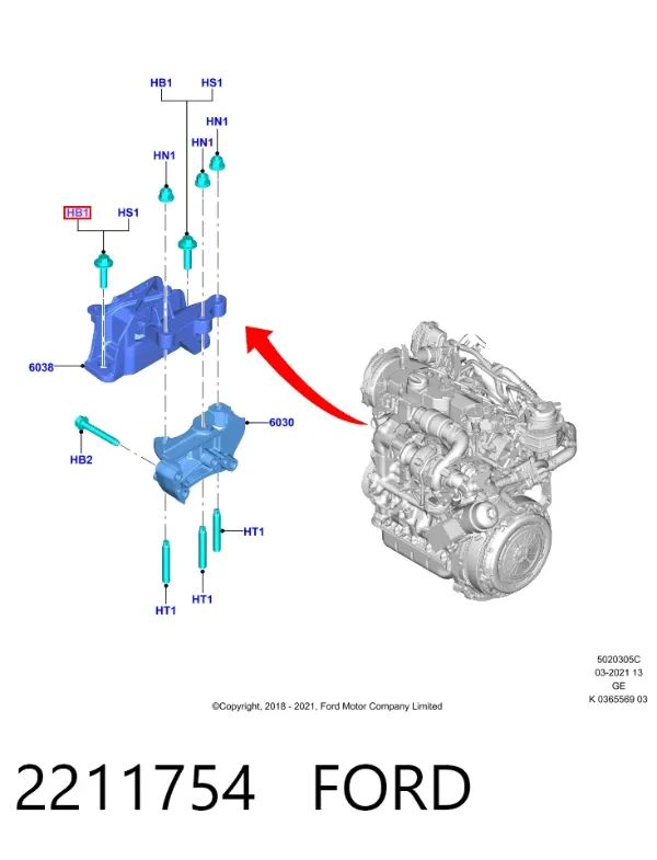  2211754 Ford