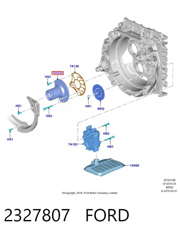  2327807 Ford