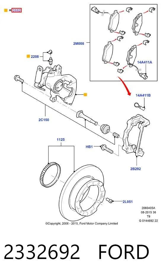  2332692 Ford