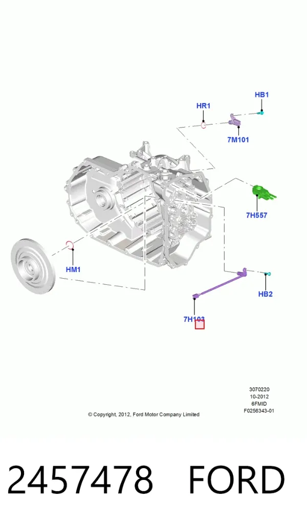 Датчик скорости HMPCC3P7H103AB Hmpx