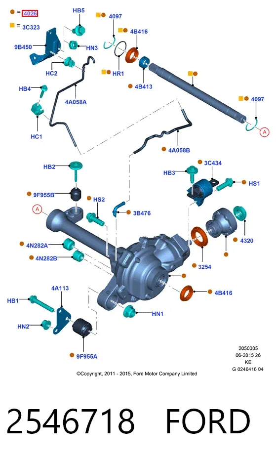  2546718 Ford