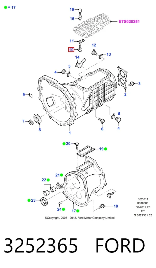  3252365 Ford