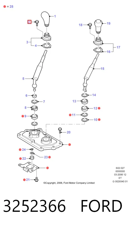  3252366 Ford