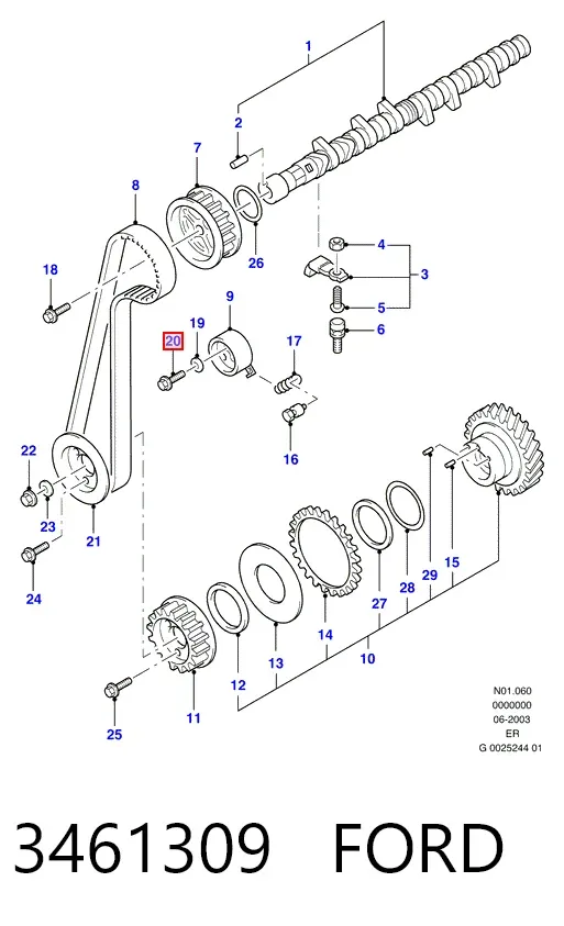  3461309 Ford