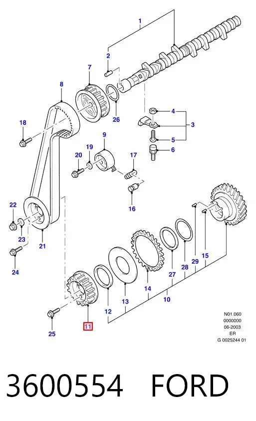  3600554 Ford