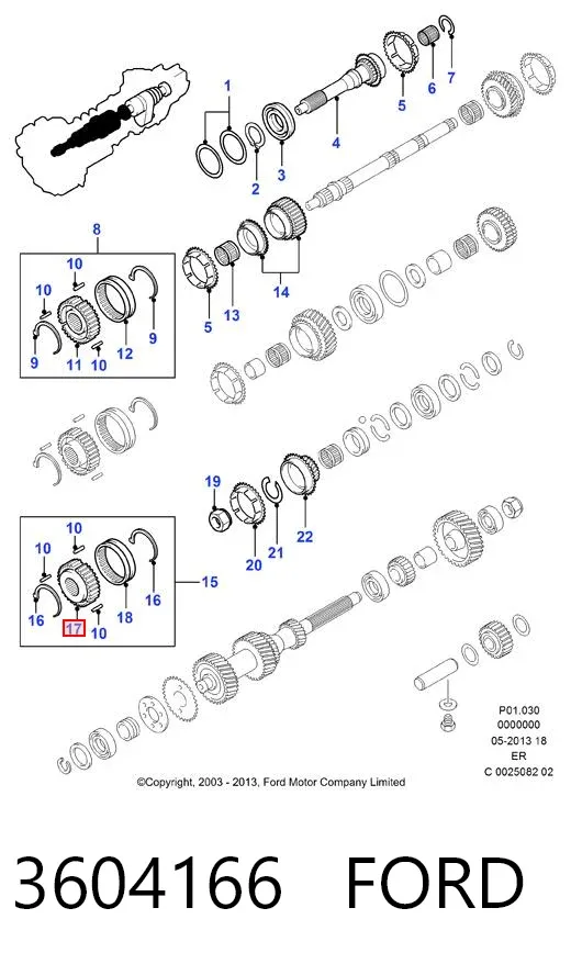  3604166 Ford