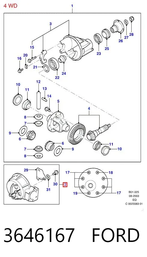  3646167 Ford