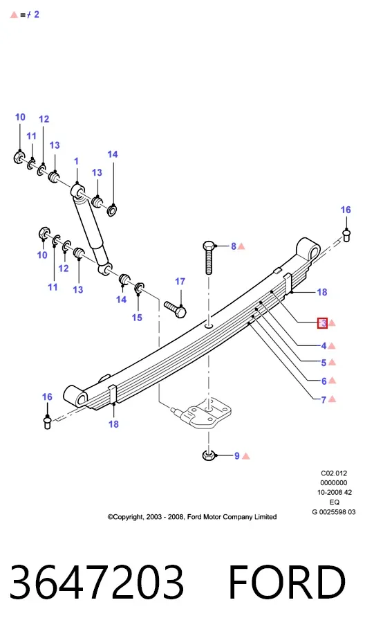  3647203 Ford