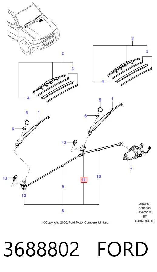 3688802 Ford