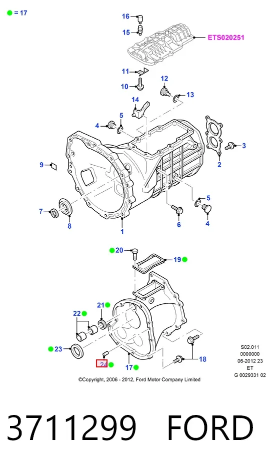  3711299 Ford