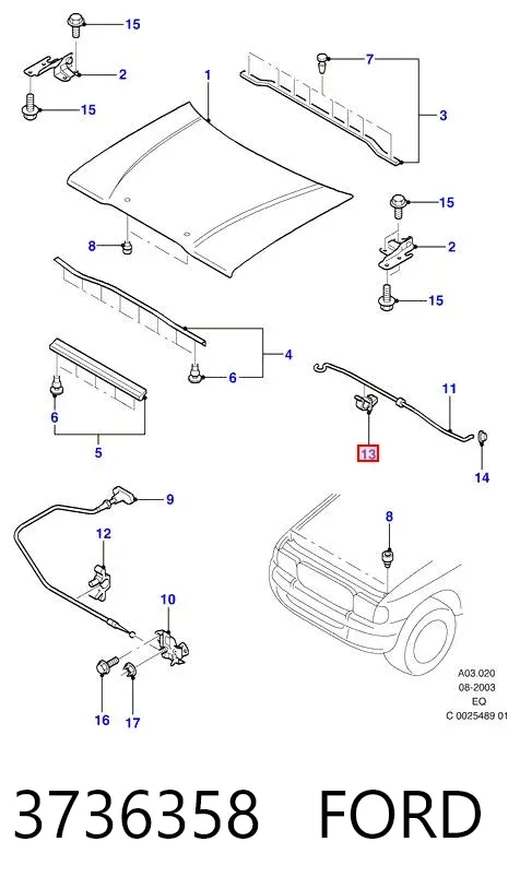  3736358 Ford