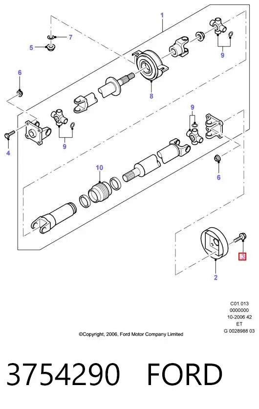  3754290 Ford