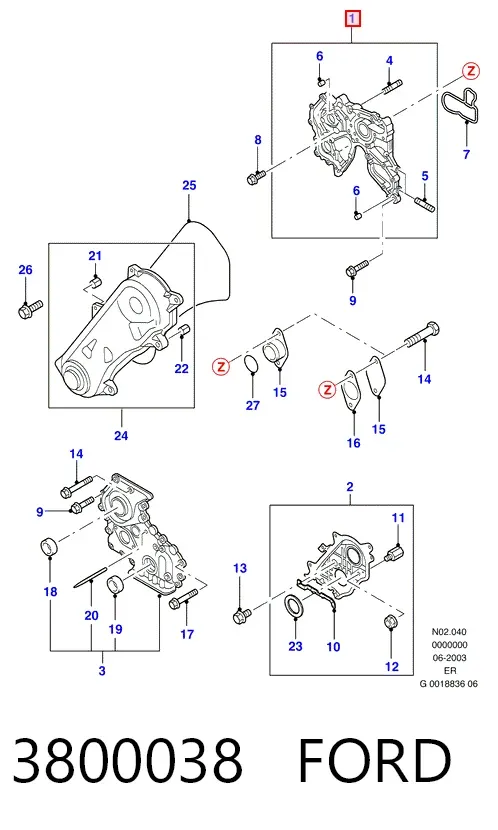  3800038 Ford