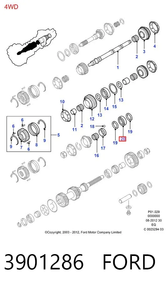  3901286 Ford