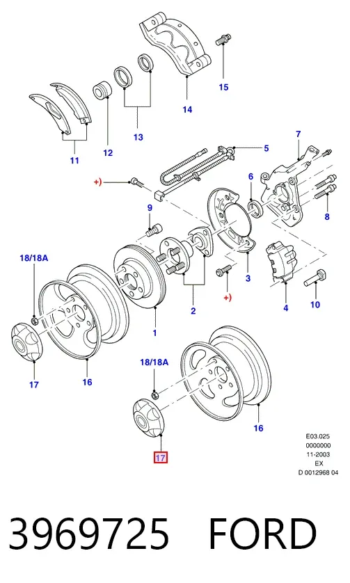 Колпаки Ford Explorer U2