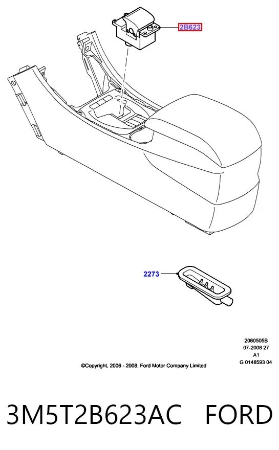 3M5T2B623AC Ford