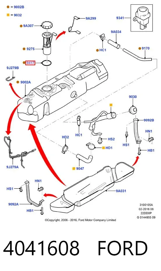  4041608 Ford