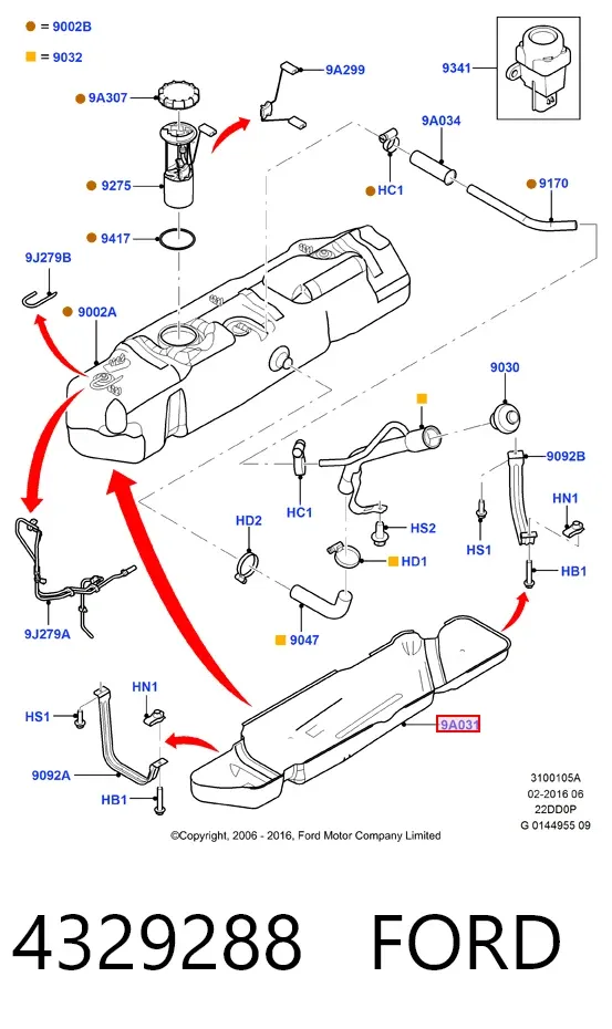  4329288 Ford