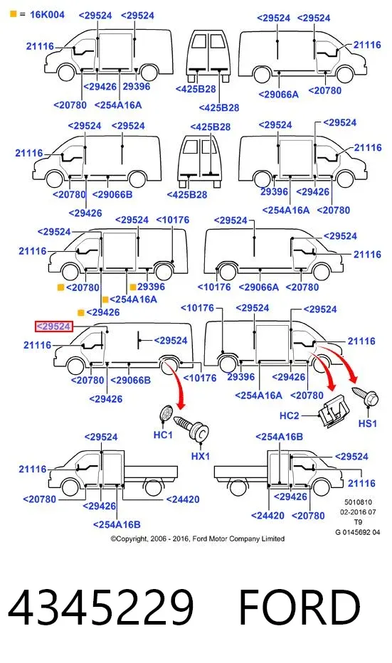  4345229 Ford