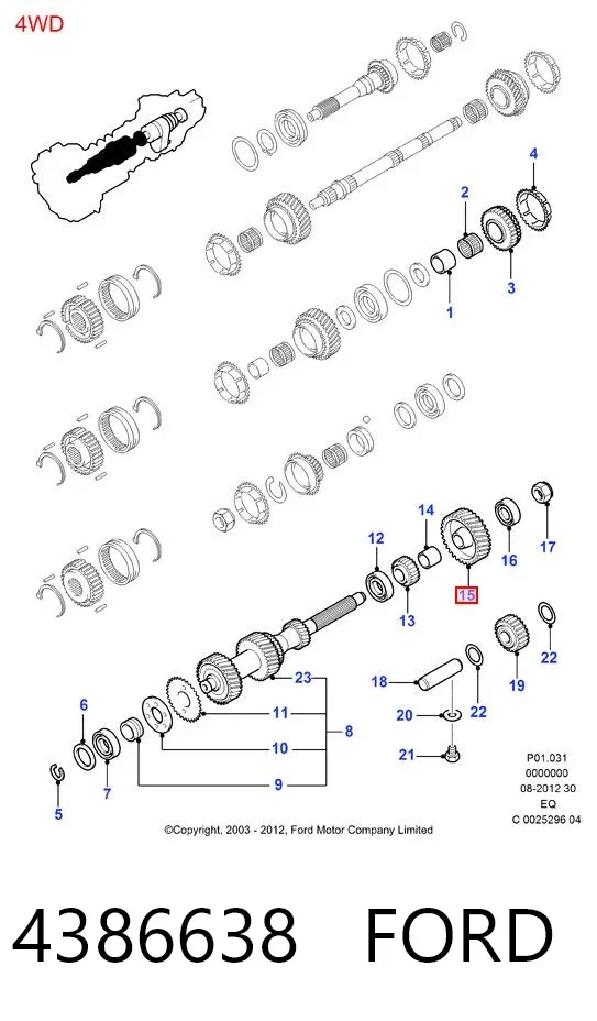  4386638 Ford
